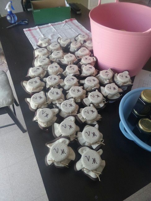 Diy du jour - pots de confiture - 2