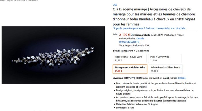 Référence Amazon