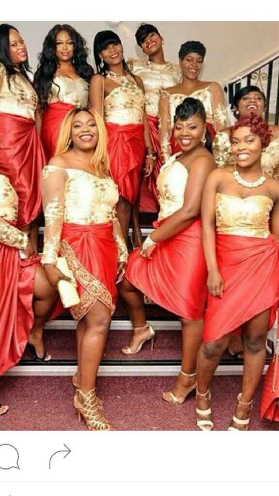 Tenue de mes demoiselles d honneur - 1