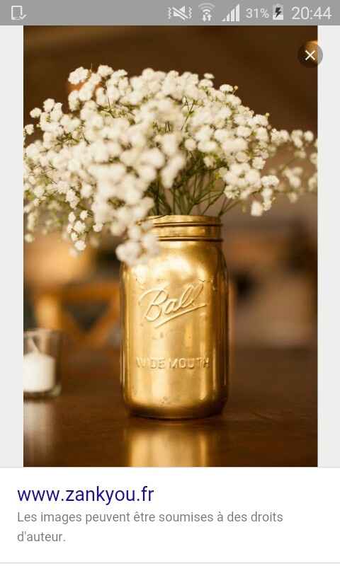 Mason jar quelles fleurs? - 1