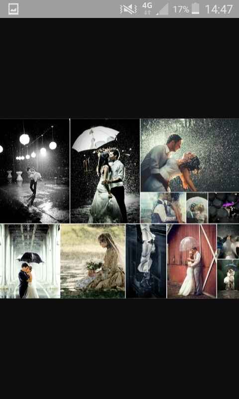 Le mariage approche est le temps ne s'améliore pas - 1