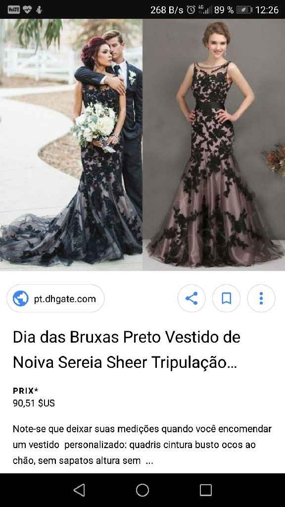 Robe de mariée, à vous de choisir si vous n'aviez que ce choix et rien d'autre - 1