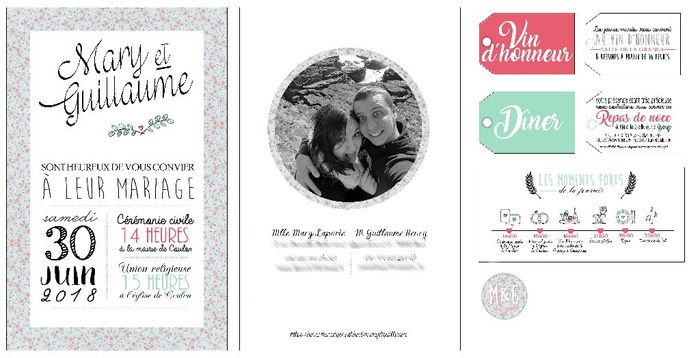  Faire-part : mon projet - 1