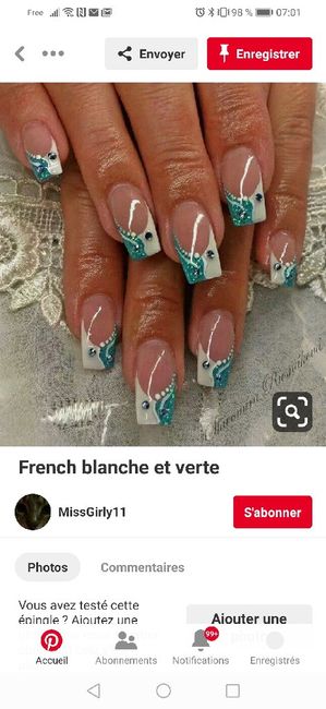 Ongles pour mariage - 1