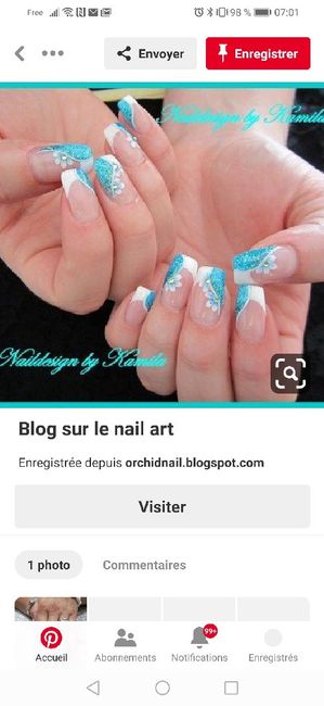 Ongles pour mariage - 5