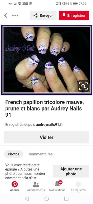 Ongles pour mariage - 6