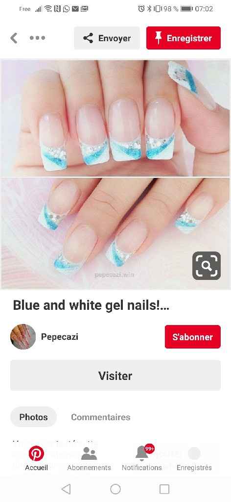 Ongles pour mariage - 2