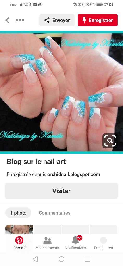 Ongles pour mariage - 5