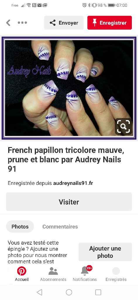 Ongles pour mariage - 6