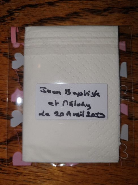Pochette larmes de joie - 2