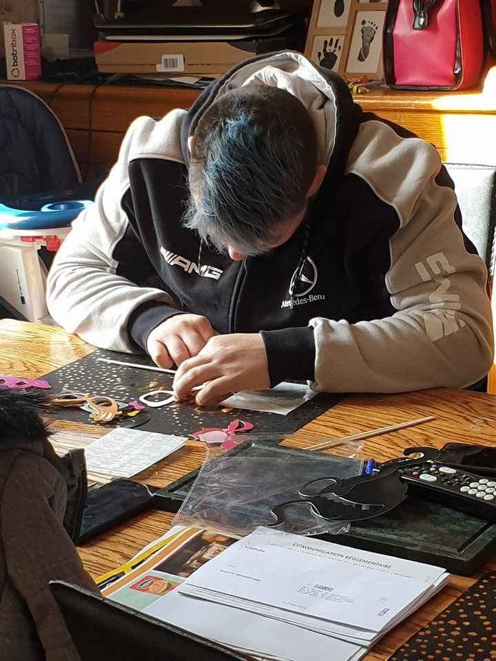 Préparation accessoires photobotooth - 2