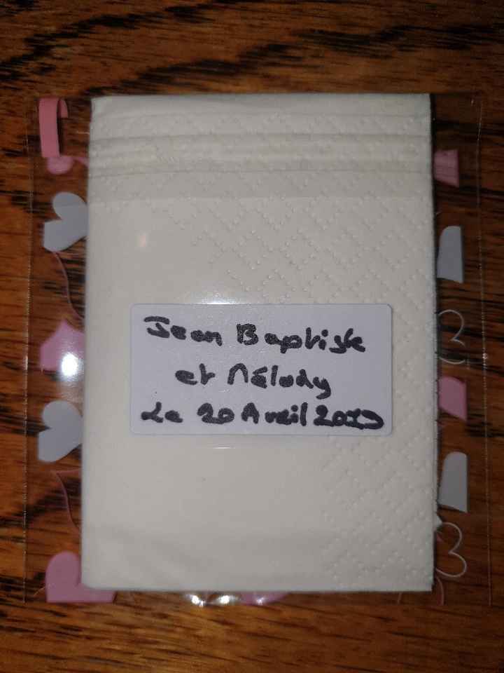 Pochette larmes de joie - 2