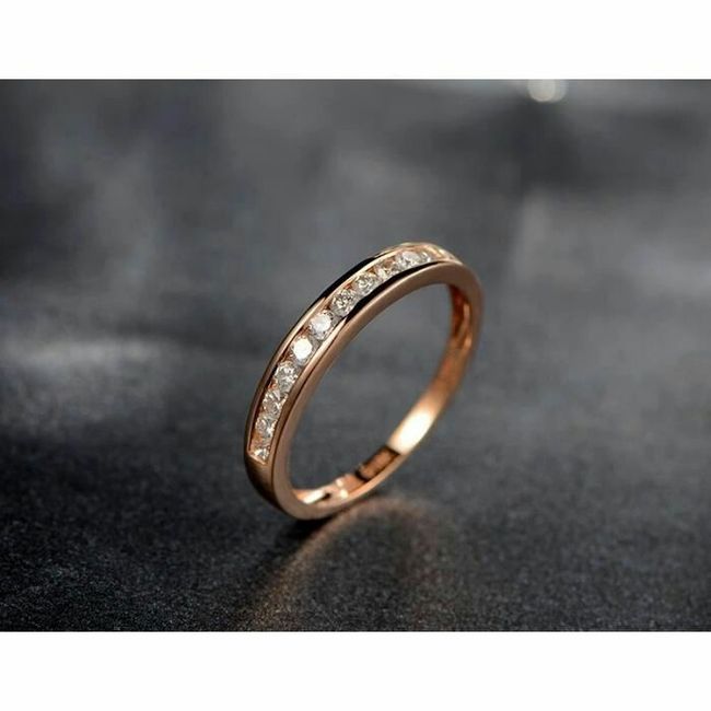 Alliance et bague de fiançailles trilogie - 1