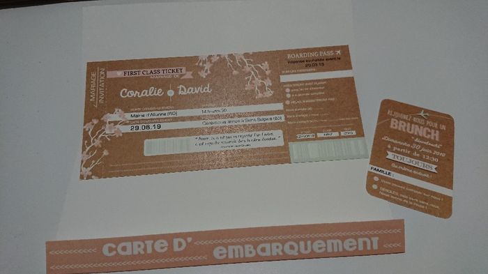 Faire part reçus 😍😍 3