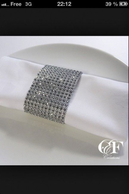 Idee rond de serviette