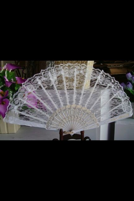 Eventail mariée - 1