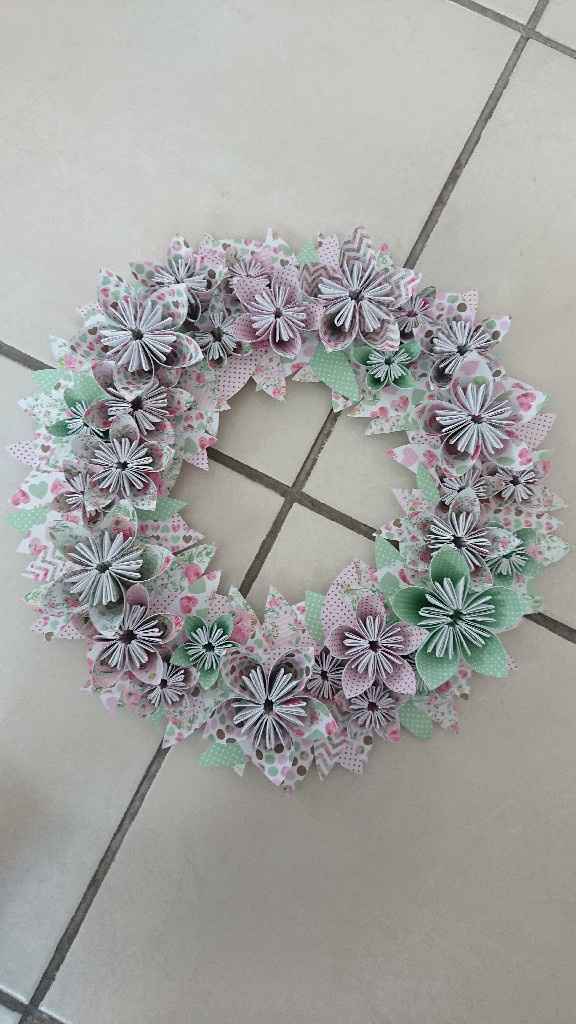 Fleurs origami - 1
