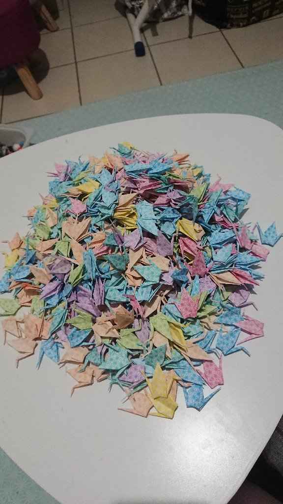 Origami au mariage - 4