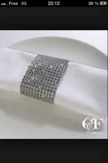 Idee rond de serviette