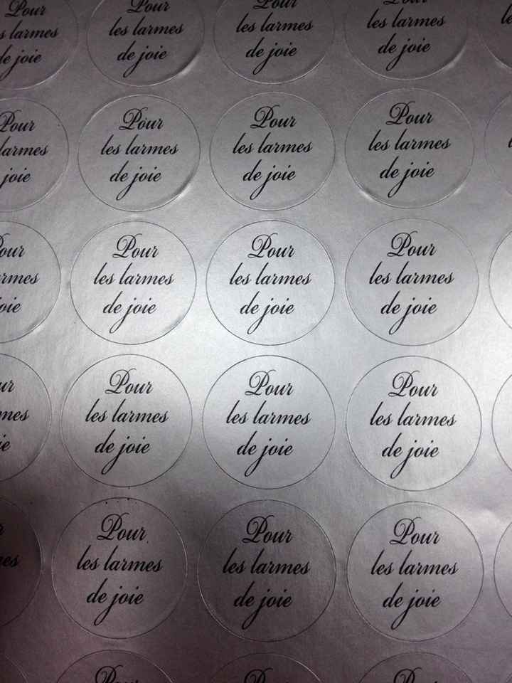 Mouchoirs invités - 1