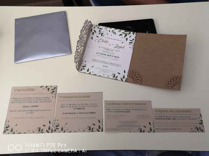 diy - Faire part fiinniiiiii ! 😁 - 1