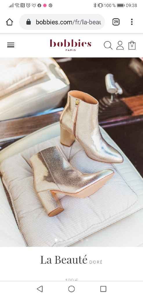 Chaussure mariée - 1