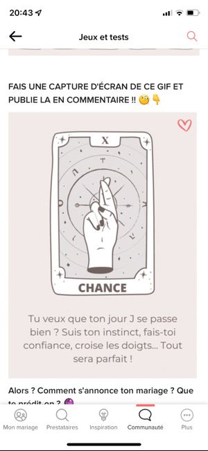 La chance te sourit 🔮😃 23