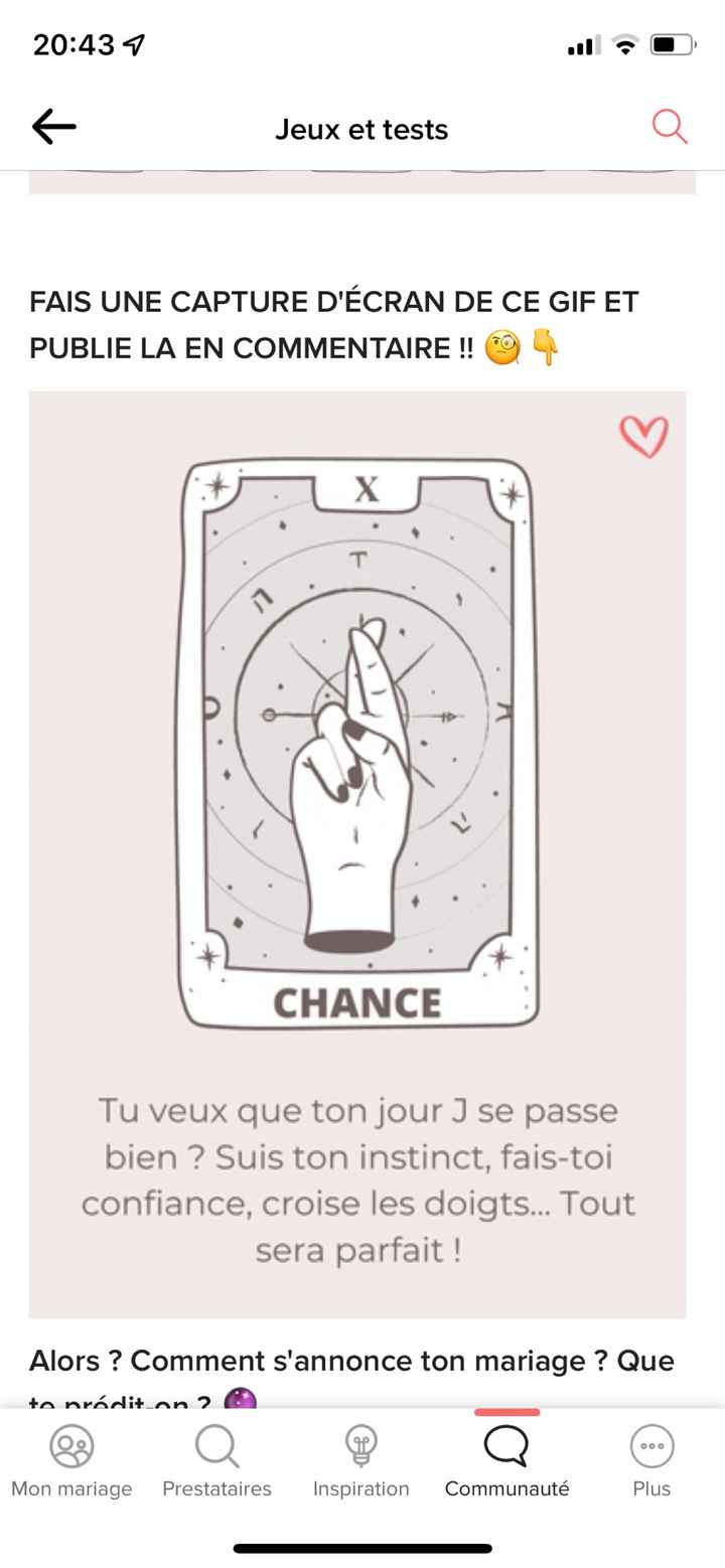 La chance te sourit 🔮😃 - 1