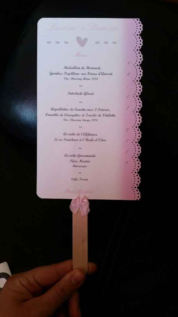 Programme journée mariage - 1