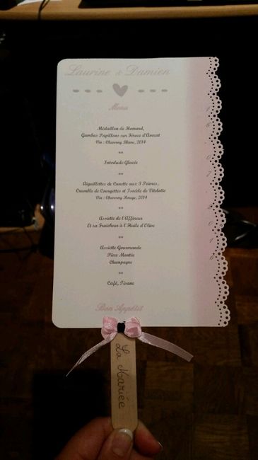 Vos menus - 1