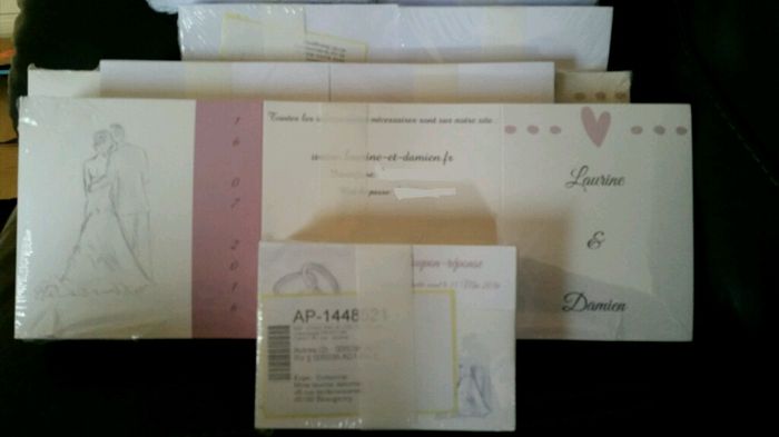 Faire-parts reçus :) - 1