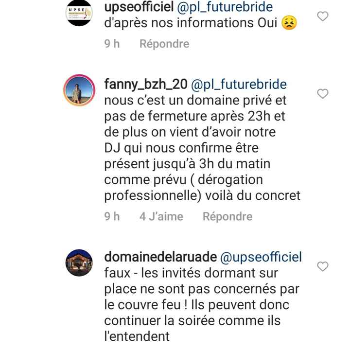 Calendrier validé par le gouvernement - 1