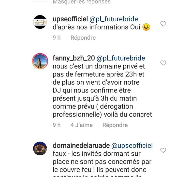 Calendrier validé par le gouvernement - 1