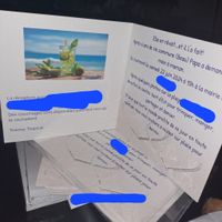 Faire-parts reçus - 1