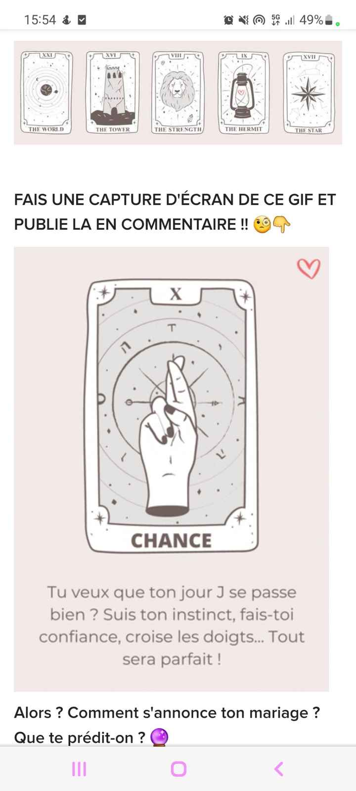La chance te sourit 🔮😃 - 1