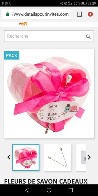 Dragée ou cadeau inviter - 1