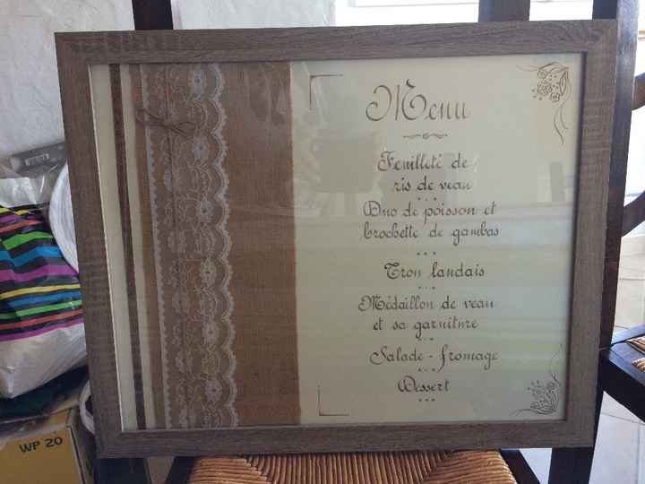 Notre Menu 