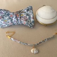 diy noeuds papillon et bracelet - Gang des mariés - 1