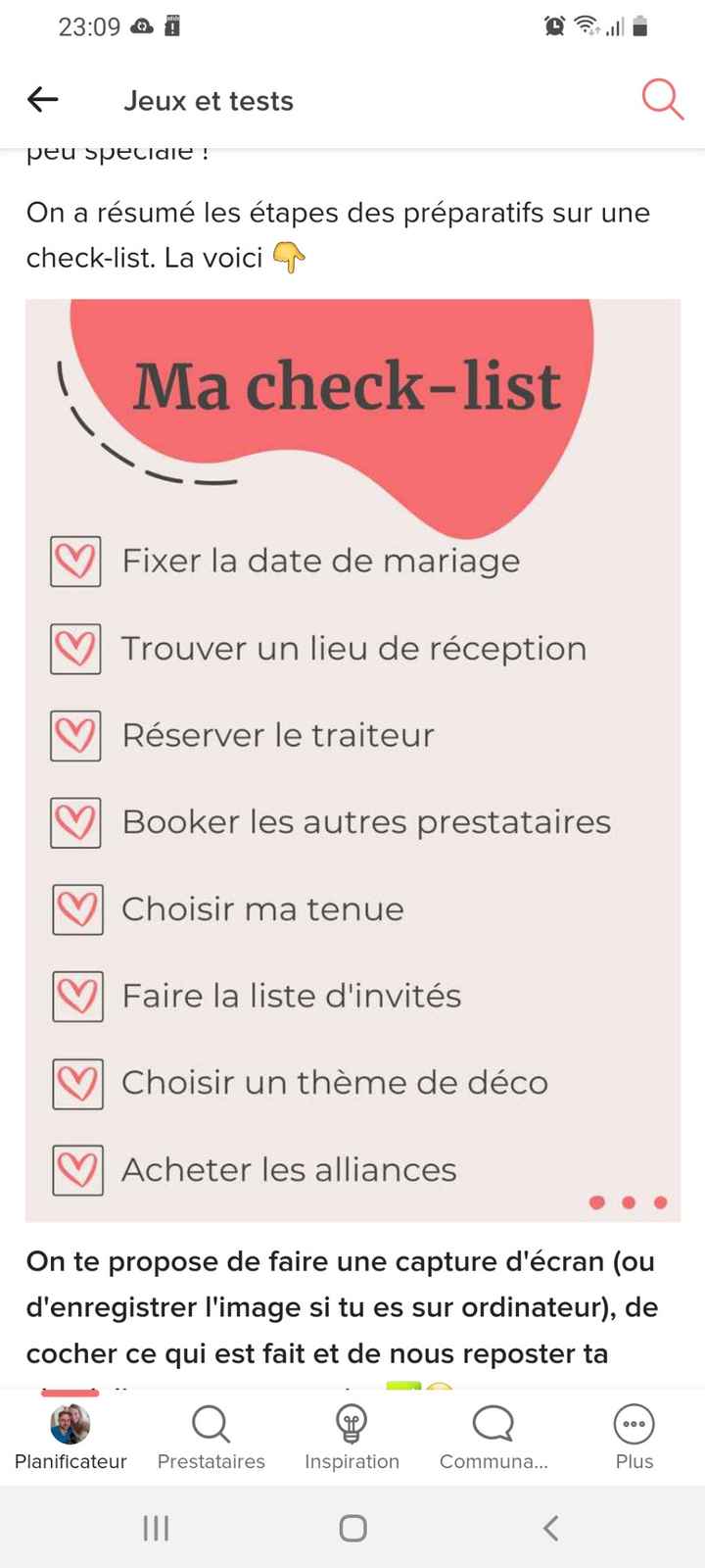 BONUS : Une check-list à cocher ✅ - 1