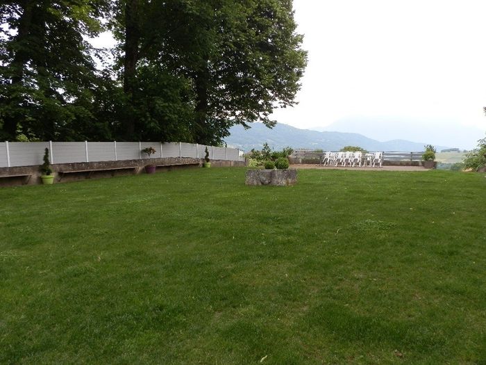 La terrasse du haut