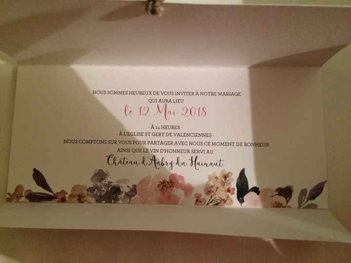  Faire-part : comment distinguer les invités apéro/repas? - 2