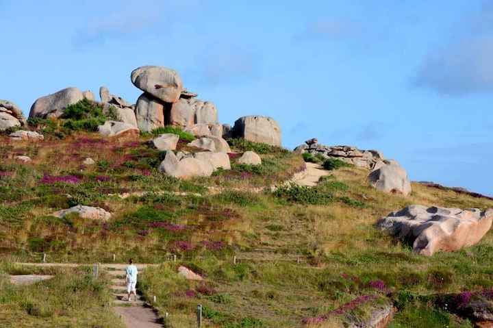 Ploumanac'h lieu pour les photos