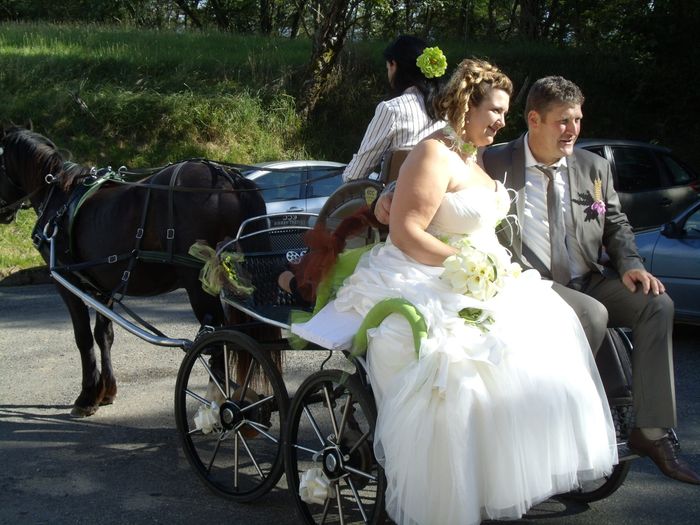 Voiture des mariés