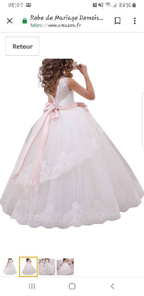 Robes demoiselle honneur chez Amazon - 1