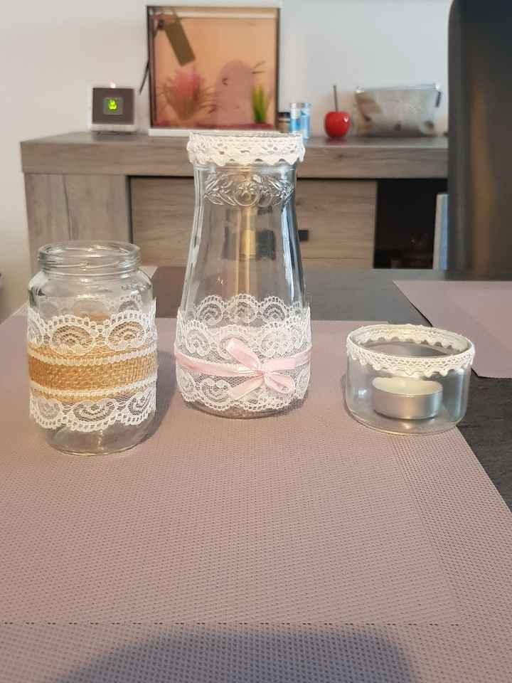 Bouquet centre de table champêtre - 1