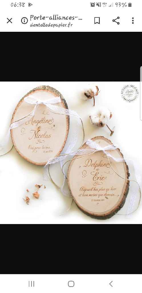 Vos porte alliances 💍 - 1