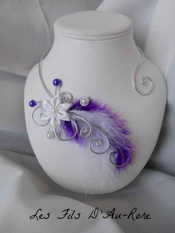 collier violet
