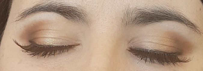 Maquillage yeux fermés