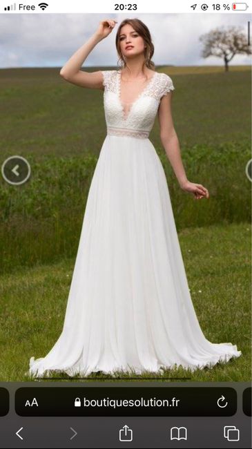 La robe... Et si tu "faisais dans la dentelle" ? 👗 1