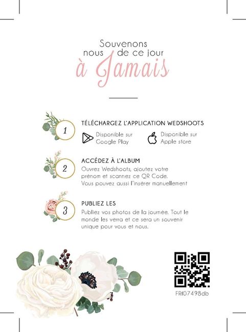 Wedshoots - petit panneau 2